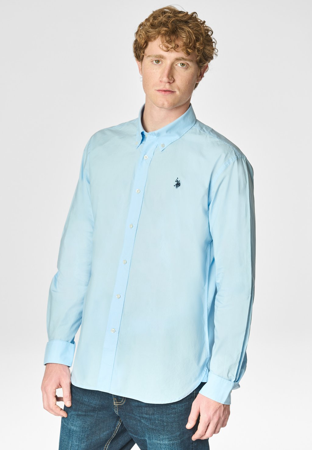 Рубашка U.S. Polo Assn., синий 
Рубашка U.S. Polo Assn., синий