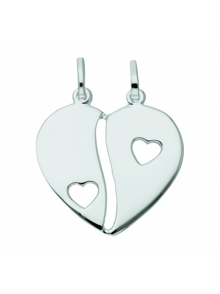 Adeliás Женский кулон в виде сердца из серебра 925 пробы
Adeliás Женский кулон в виде сердца из серебра 925 пробы