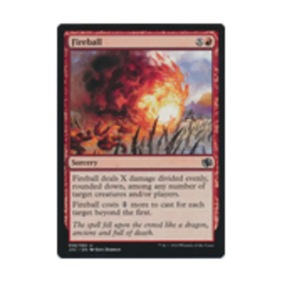 CCG Огненный шар (U), MTG - Duel Decks - Anthology
CCG Огненный шар (U), MTG - Duel Decks - Anthology