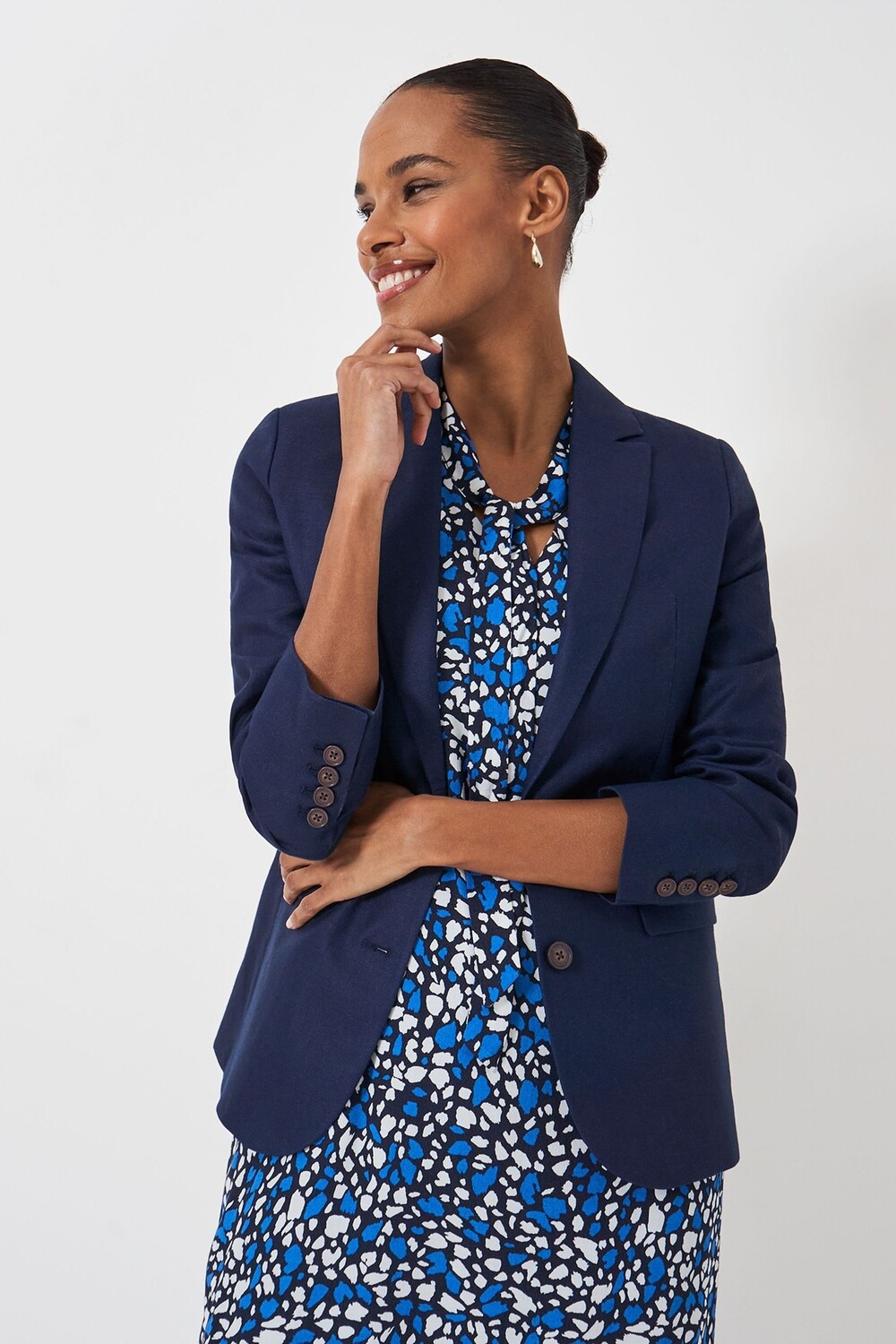 Одежда для экипажа, однотонная, смесь льна и хлопка, обычная блейзер Crew Clothing Company, синий
Одежда для экипажа, однотонная, смесь льна и хлопка, обычная блейзер Crew Clothing Company, синий