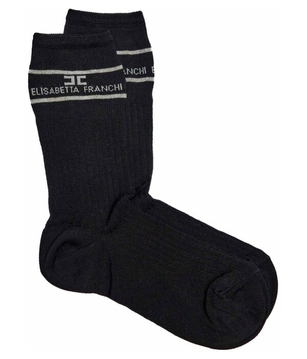 Носки Elisabetta Franchi, черный
Носки Elisabetta Franchi, черный