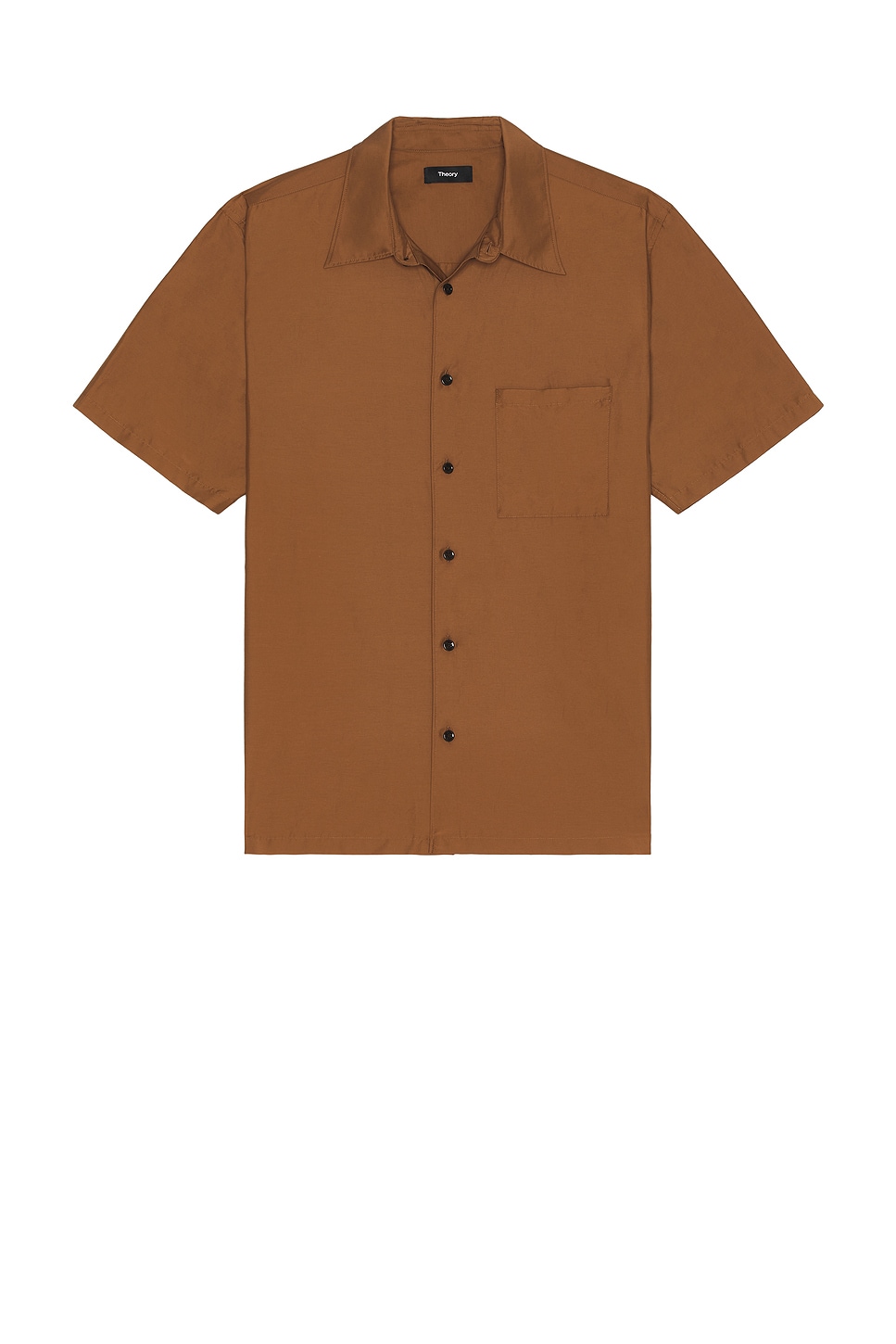 Noll Short Sleeve Рубашка Theory, Deep Tobacco 
Noll Short Sleeve Рубашка Theory, Deep Tobacco
