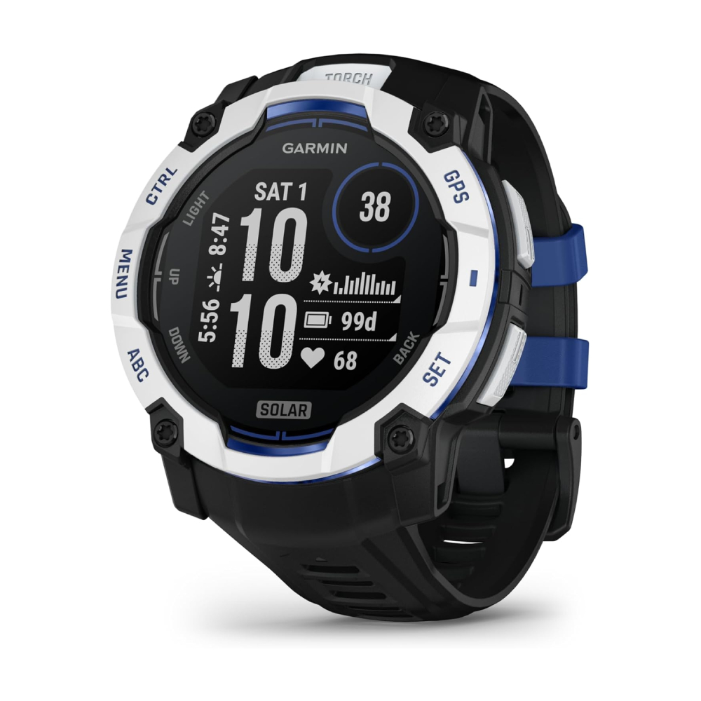 Умные часы Garmin Instinct 3, Solar, 50 мм, Bluetooth, белый/черный
Умные часы Garmin Instinct 3, Solar, 50 мм, Bluetooth, белый/черный