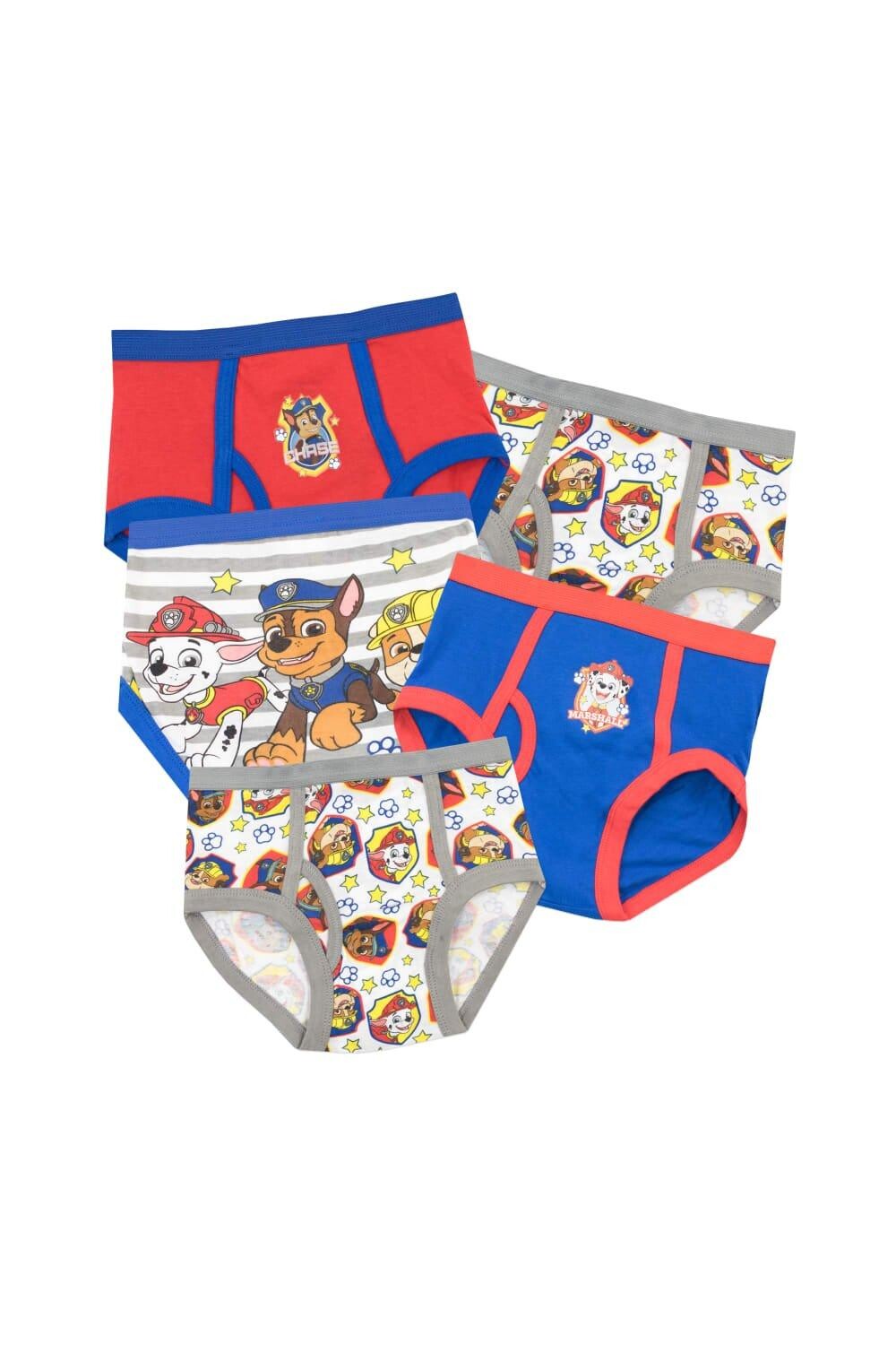 Комплект нижнего белья из Щенячьего патруля, 5 шт. Paw Patrol, белый 
Комплект нижнего белья из Щенячьего патруля, 5 шт. Paw Patrol, белый