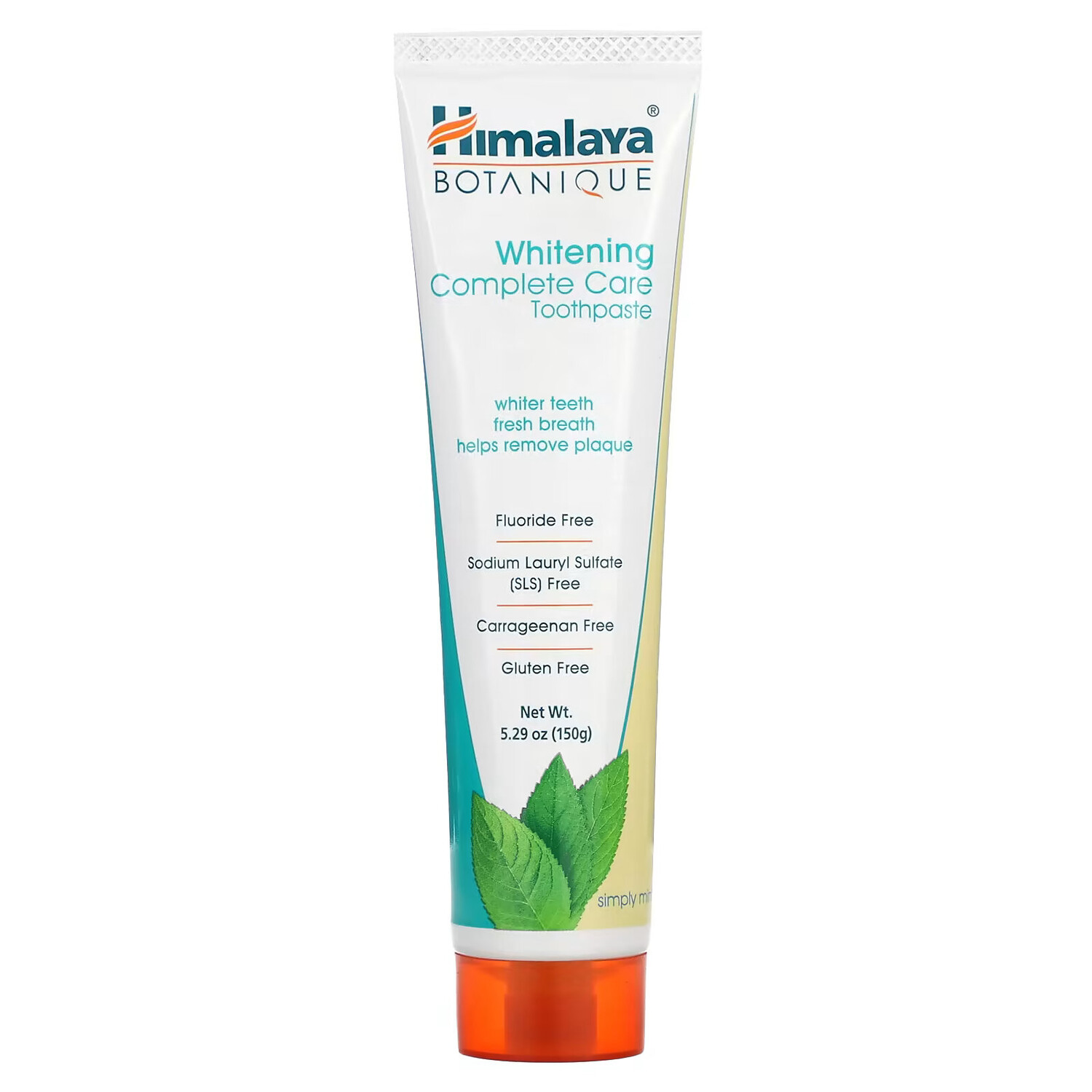 Himalaya, Botanique, отбеливающая зубная паста Simply Mint, 5,29 унций (150 г)
Himalaya, Botanique, отбеливающая зубная паста Simply Mint, 5,29 унций (150 г)
