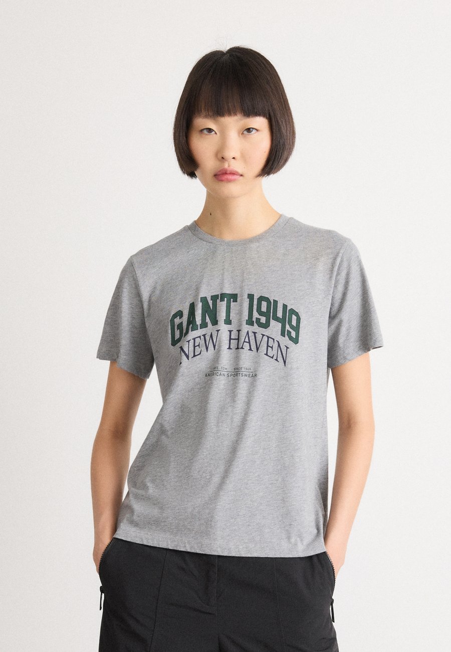 Футболка GANT Print T-shirt, Grey Melange/Grey
Футболка GANT Print T-shirt, Grey Melange/Grey