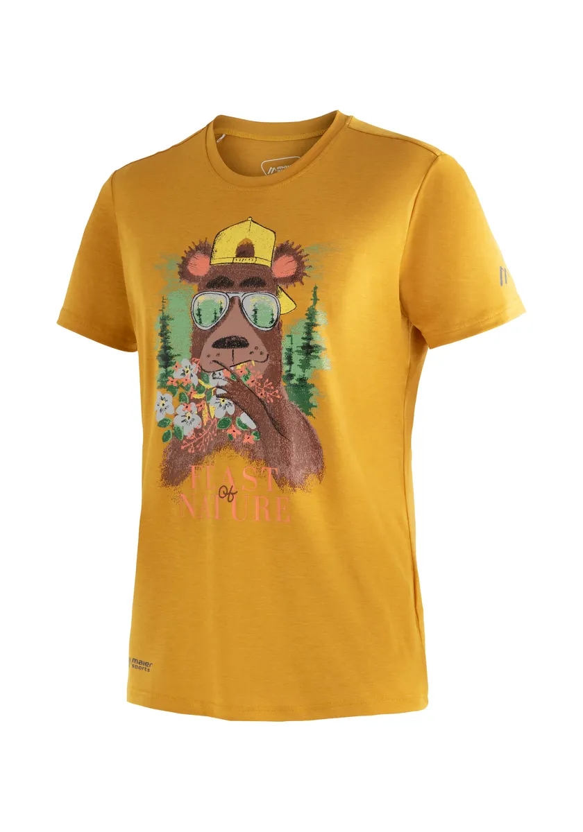 Спортивная футболка Maier "Tistam S/S M", мужская рубашка с короткими рукавами и принтом для походов и отдыха Maier Sports, оранжевый
Спортивная футболка Maier "Tistam S/S M", мужская рубашка с короткими рукавами и принтом для походов и отдыха Maier Sports, оранжевый