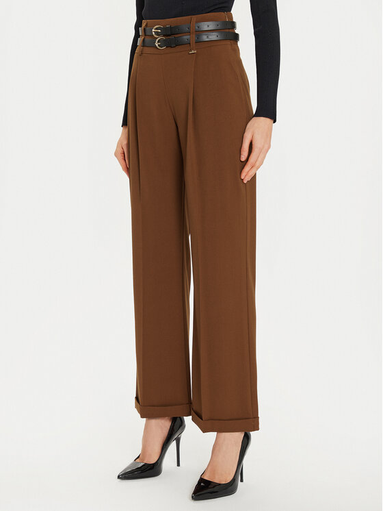 Тканевые брюки стандартного кроя Artigli, коричневый
Тканевые брюки стандартного кроя Artigli, коричневый