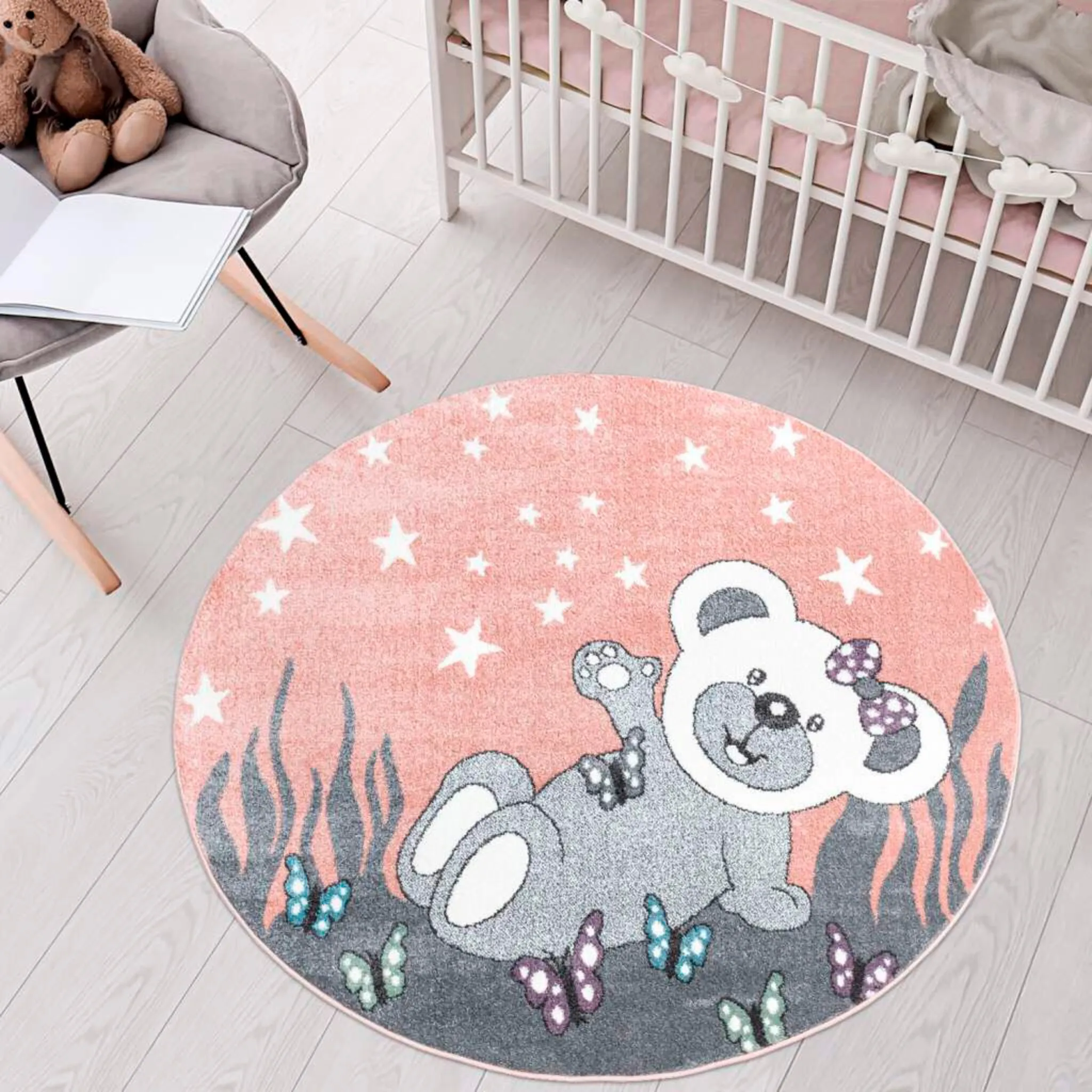 Детский коврик Carpet City "ANIME916", круглый, высота 11 мм, современный коврик для детской комнаты с забавными героями мультфильмов, мульти, розовый
Детский коврик Carpet City "ANIME916", круглый, высота 11 мм, современный коврик для детской комнаты с забавными героями мультфильмов, мульти, розовый
