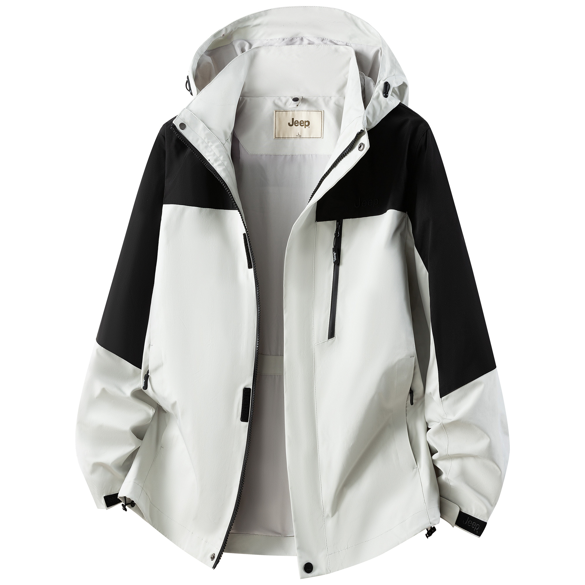 Тренч Unisex с капюшоном Moderate Jeep, светло-серый
Тренч Unisex с капюшоном Moderate Jeep, светло-серый