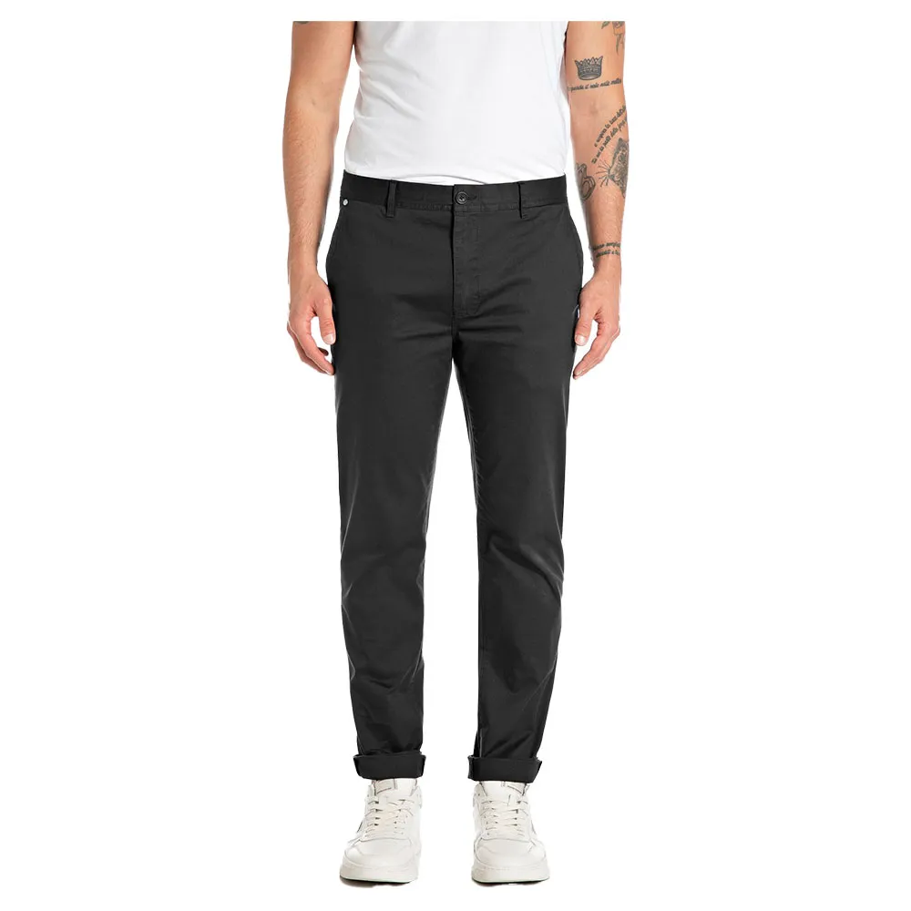 Брюки чинос Replay M9998.000.84905, черный
Брюки чинос Replay M9998.000.84905, черный