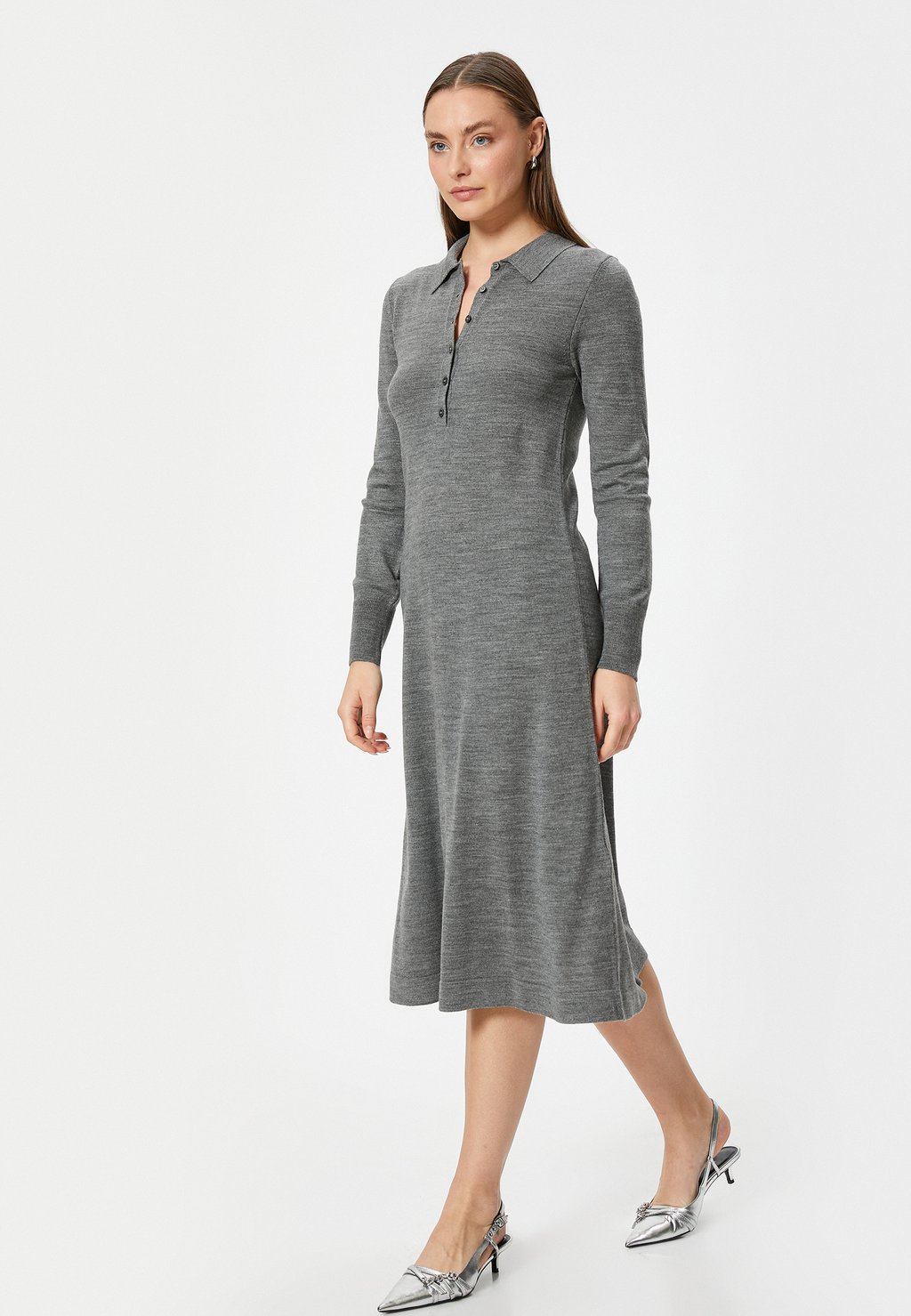 Платье-джемпер Koton, темно-серый
Платье-джемпер Koton, темно-серый