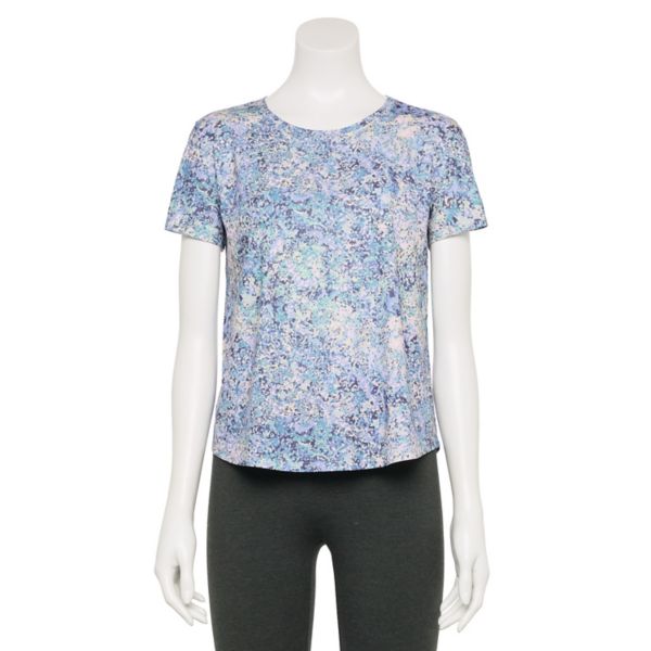 Женская футболка с сетчатыми вставками Tek Gear, цвет blue spots
Женская футболка с сетчатыми вставками Tek Gear, цвет blue spots