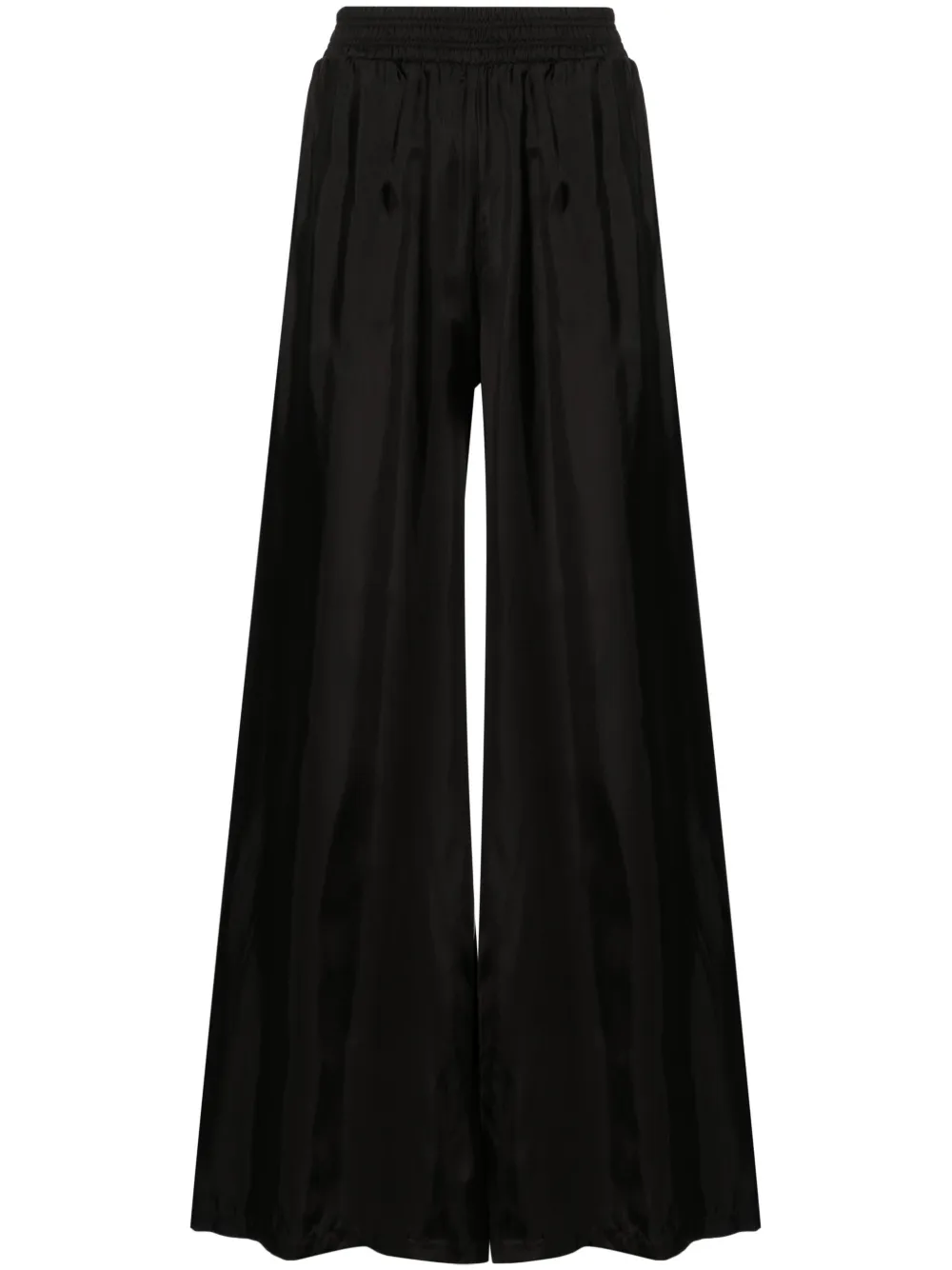 Атласные брюки палаццо с эластичным поясом Fabiana Filippi, черный
Атласные брюки палаццо с эластичным поясом Fabiana Filippi, черный