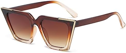 Модные солнцезащитные очки «кошачий глаз» для женщин, винтажные градиентные очки, ретро-солнцезащитные очки «кошачий глаз», женские очки с защитой от УФ-излучения UV400 MTZJH, Brown
Модные солнцезащитные очки «кошачий глаз» для женщин, винтажные градиентные очки, ретро-солнцезащитные очки «кошачий глаз», женские очки с защитой от УФ-излучения UV400 MTZJH, Brown