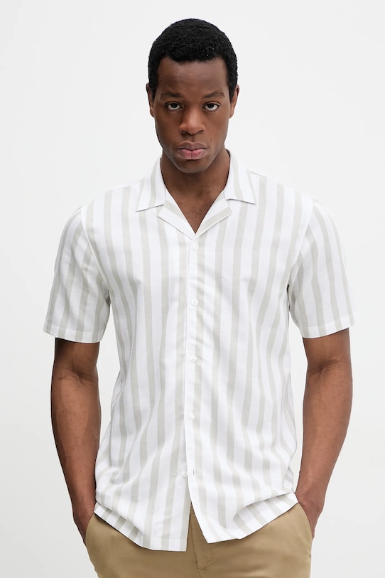 Рубашка с добавлением льна Lindbergh, белый
Рубашка с добавлением льна Lindbergh, белый