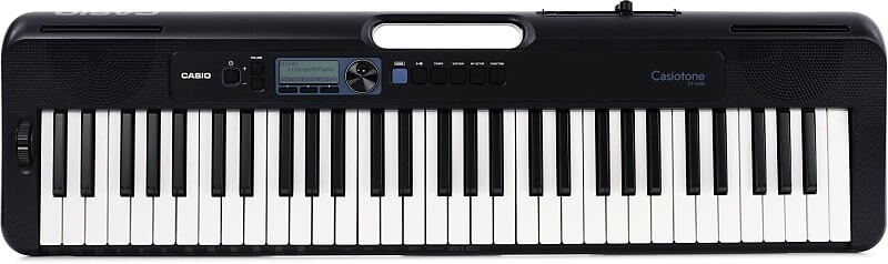 Casio Casiotone CT-S300 61-клавишный портативный аранжировщик Клавиатура
Casio Casiotone CT-S300 61-клавишный портативный аранжировщик Клавиатура