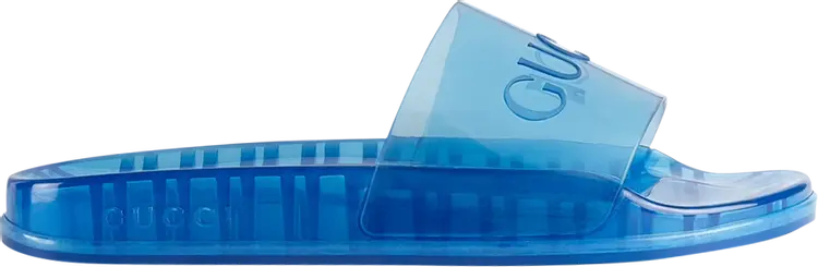 Сланцы Gucci Slide Sandal Transparent Blue, синий
Сланцы Gucci Slide Sandal Transparent Blue, синий