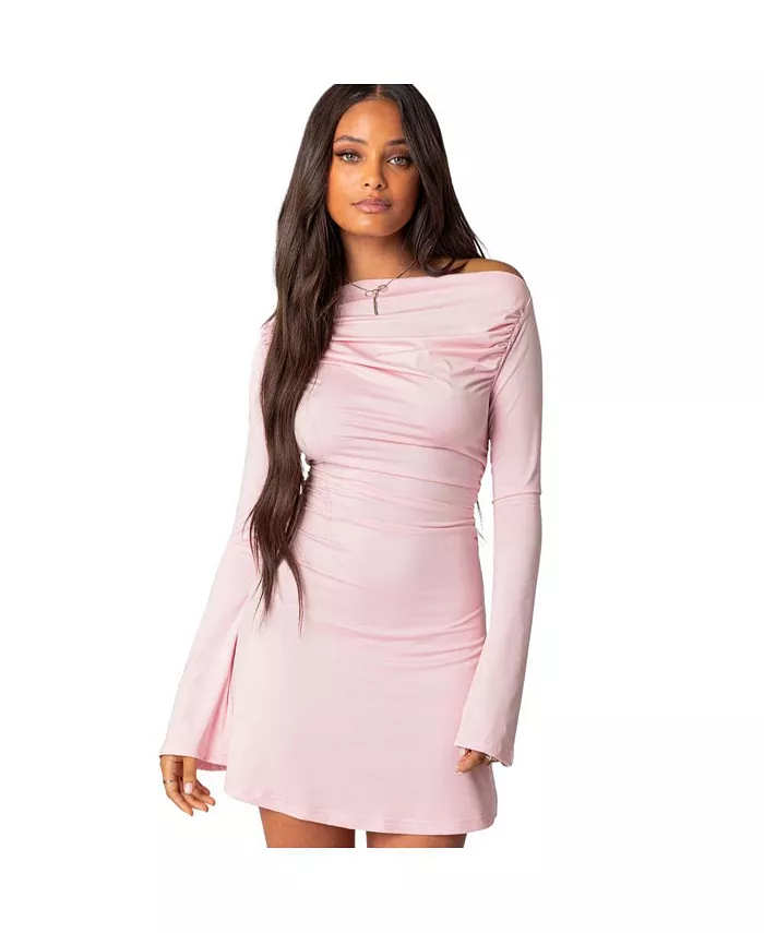 Женское мини-платье Leena с защипами Edikted, розовый
Женское мини-платье Leena с защипами Edikted, розовый