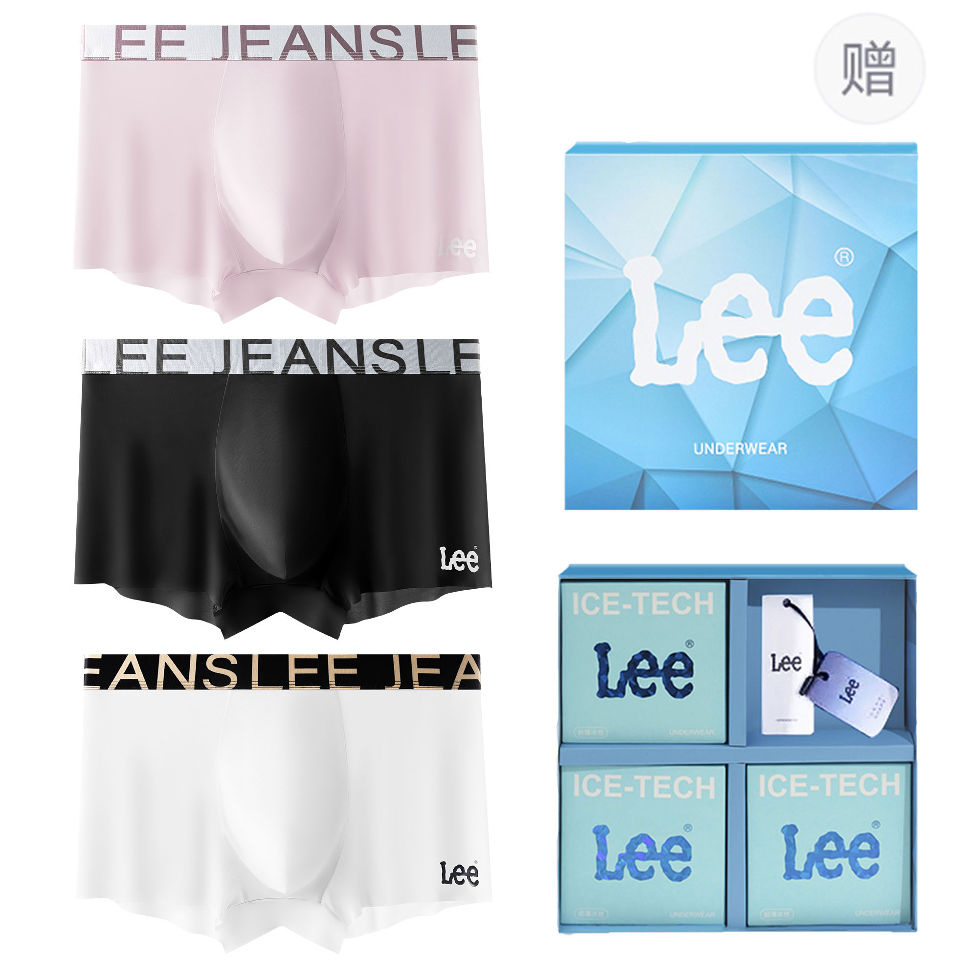 Lee Подарочный набор мужского белья
Lee Подарочный набор мужского белья