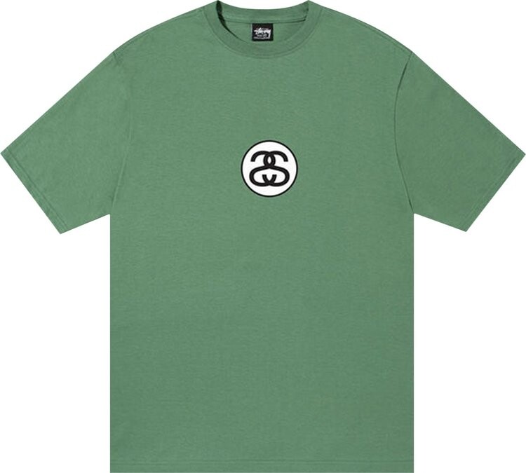 Футболка Stussy SS-Link Tee 'Green', зеленый 
Футболка Stussy SS-Link Tee 'Green', зеленый