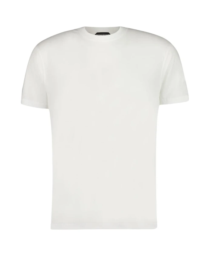 Футболка из лиоцеллового хлопка с круглым вырезом Tom Ford, белый
Футболка из лиоцеллового хлопка с круглым вырезом Tom Ford, белый