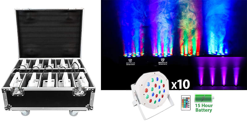 Rockville BATTERY PAR PACK 50 WHITE (10) Аккумуляторные прожекторы+Чехол для зарядки
Rockville BATTERY PAR PACK 50 WHITE (10) Аккумуляторные прожекторы+Чехол для зарядки