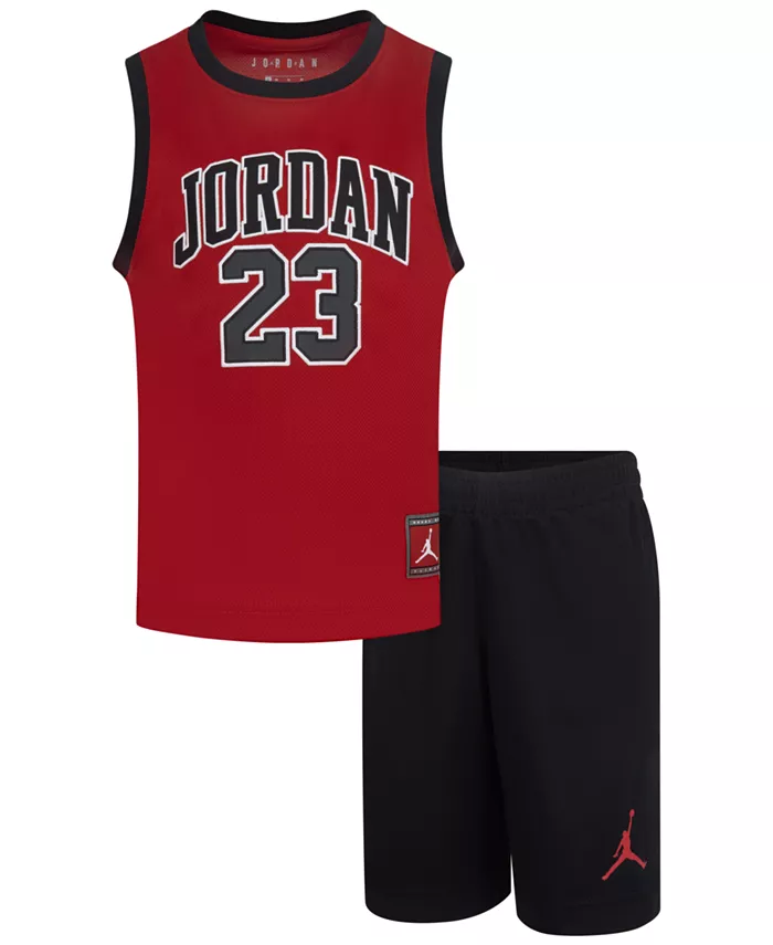 Детский комплект из 2 предметов Little Boys 23 Jersey Jordan, мультиколор
Детский комплект из 2 предметов Little Boys 23 Jersey Jordan, мультиколор