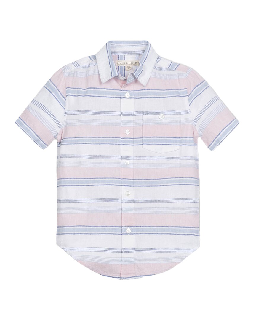 Hope & Henry Рубашка из льняной смеси, мультиколор
Hope & Henry Рубашка из льняной смеси, мультиколор