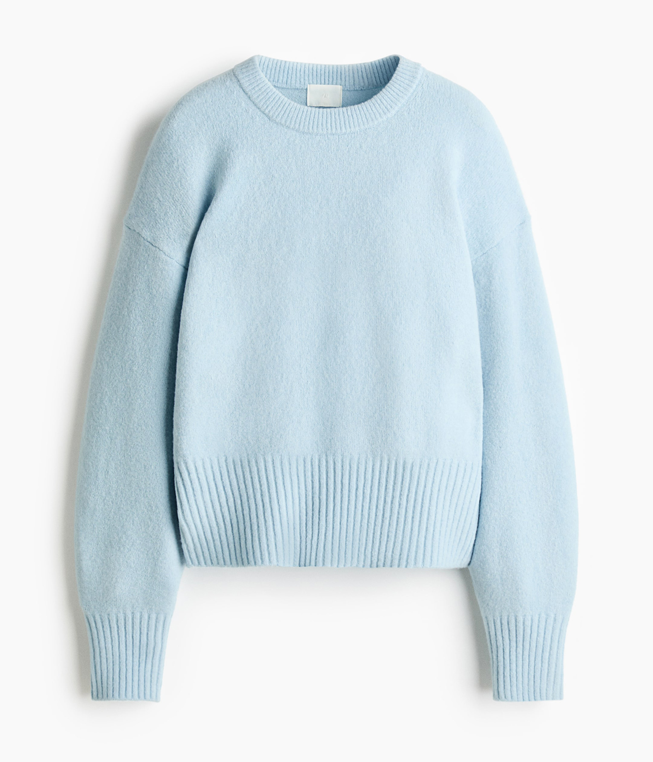 Джемпер H&M Oversized, голубой
Джемпер H&M Oversized, голубой