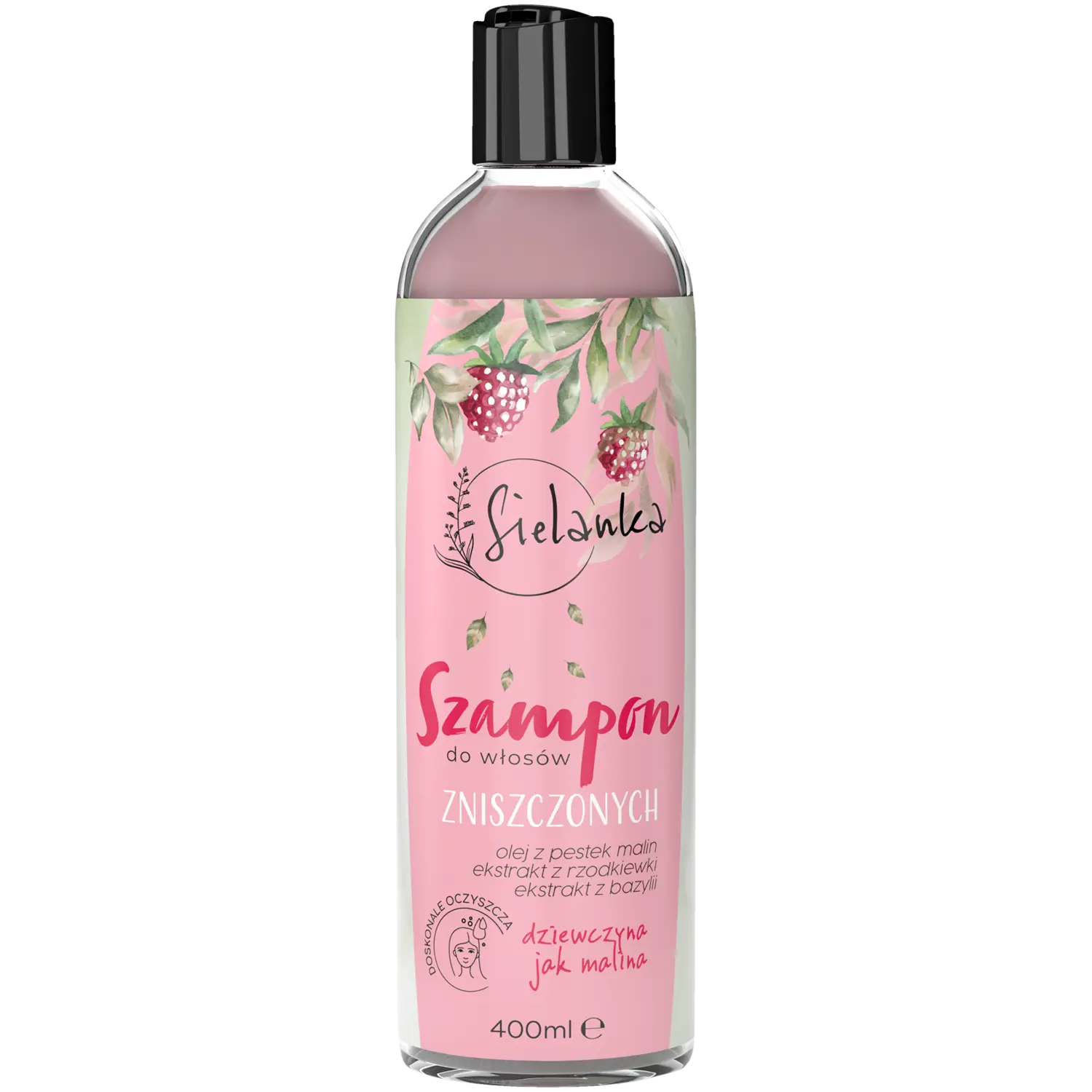 Sielanka Dziewczyna jak malina шампунь для поврежденных волос, 400 мл
Sielanka Dziewczyna jak malina шампунь для поврежденных волос, 400 мл