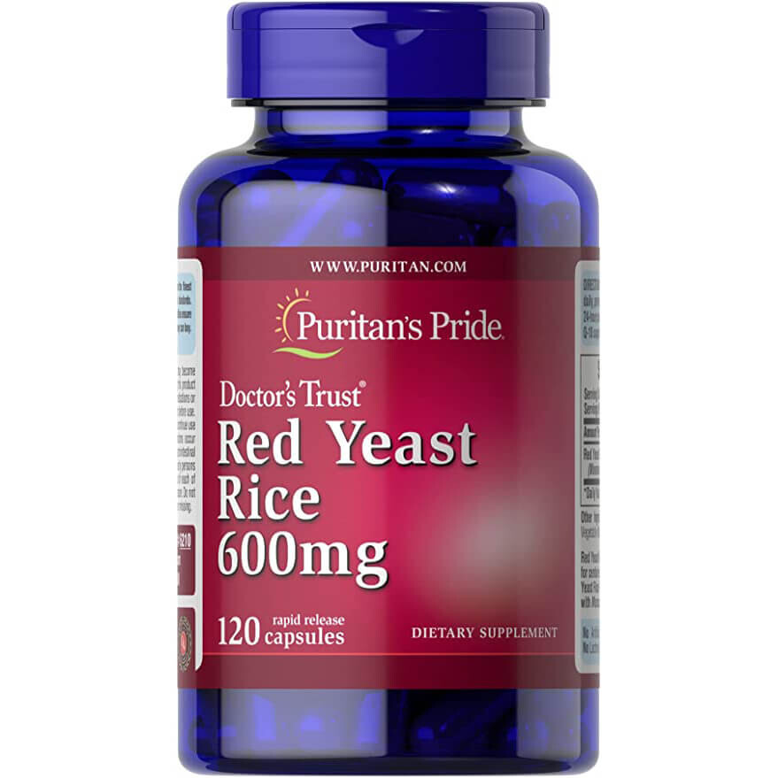 Красный дрожжевой рис Puritan's Pride, 120 капсул
Красный дрожжевой рис Puritan's Pride, 120 капсул
