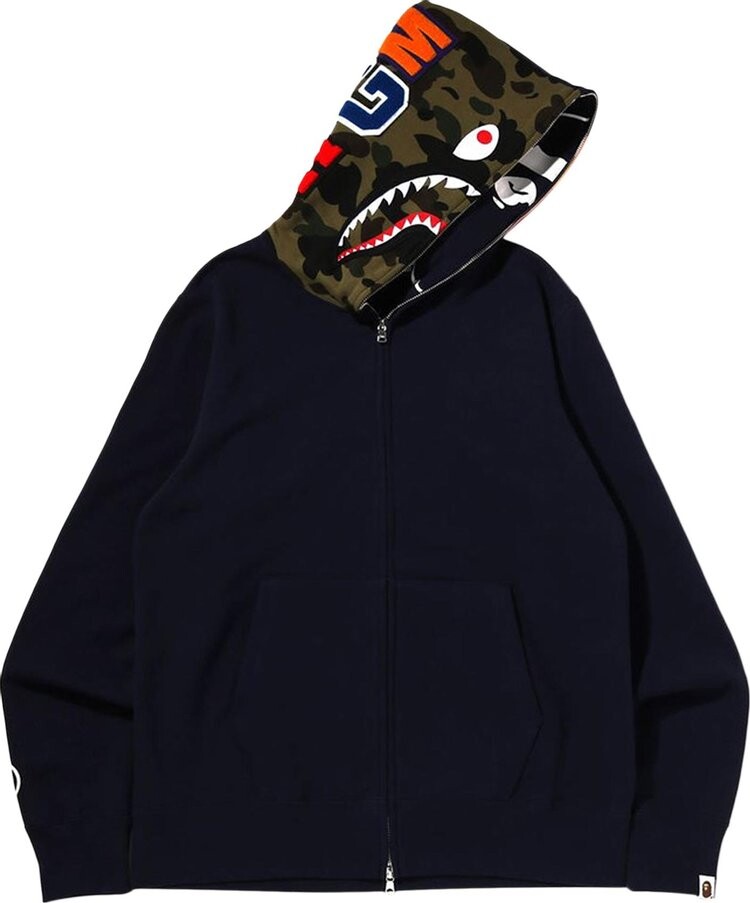 Худи BAPE Crazy Face Full Zip Hoodie 'Navy', синий
Худи BAPE Crazy Face Full Zip Hoodie 'Navy', синий