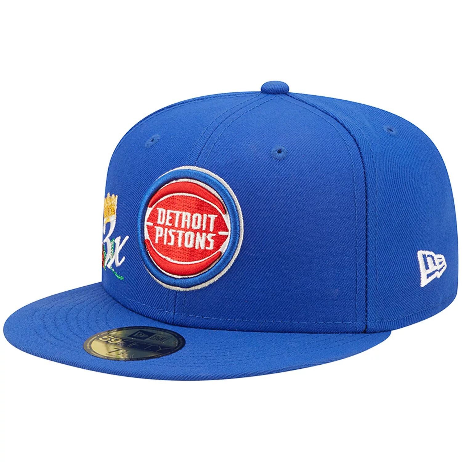 Мужская кепка New Era Blue Detroit Pistons с 3 коронами чемпионов финала НБА 59FIFTY
Мужская кепка New Era Blue Detroit Pistons с 3 коронами чемпионов финала НБА 59FIFTY