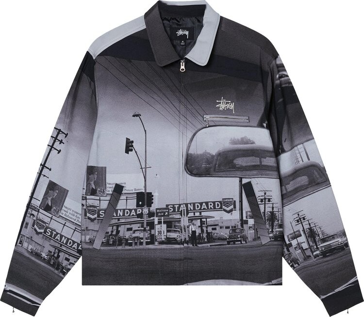 Куртка Stussy Hopper Jacket 'Black', черный 
Куртка Stussy Hopper Jacket 'Black', черный