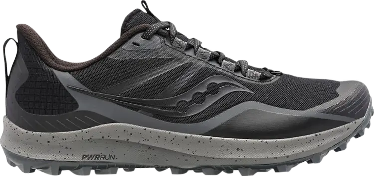 Кроссовки Saucony Peregrine 12 Black Charcoal, черный
Кроссовки Saucony Peregrine 12 Black Charcoal, черный