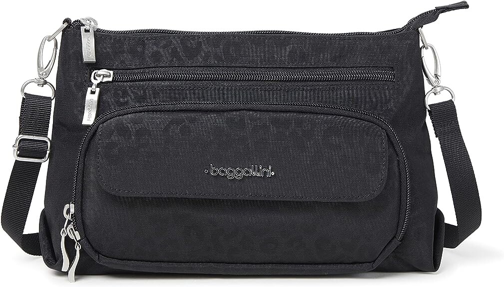 Сумка кросс-боди Baggallini Women's Original Everyday, черный, серый
Сумка кросс-боди Baggallini Women's Original Everyday, черный, серый