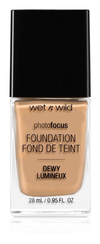 Легкая увлажняющая основа с осветляющим эффектом Wet n Wild Photo Focus, оттенок гolden Beige 28 мл