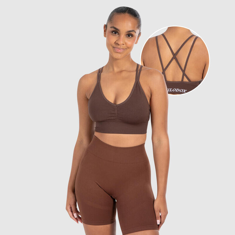 Спортивный бюстгальтер Smilodox, цвет dunkelbraun
Спортивный бюстгальтер Smilodox, цвет dunkelbraun