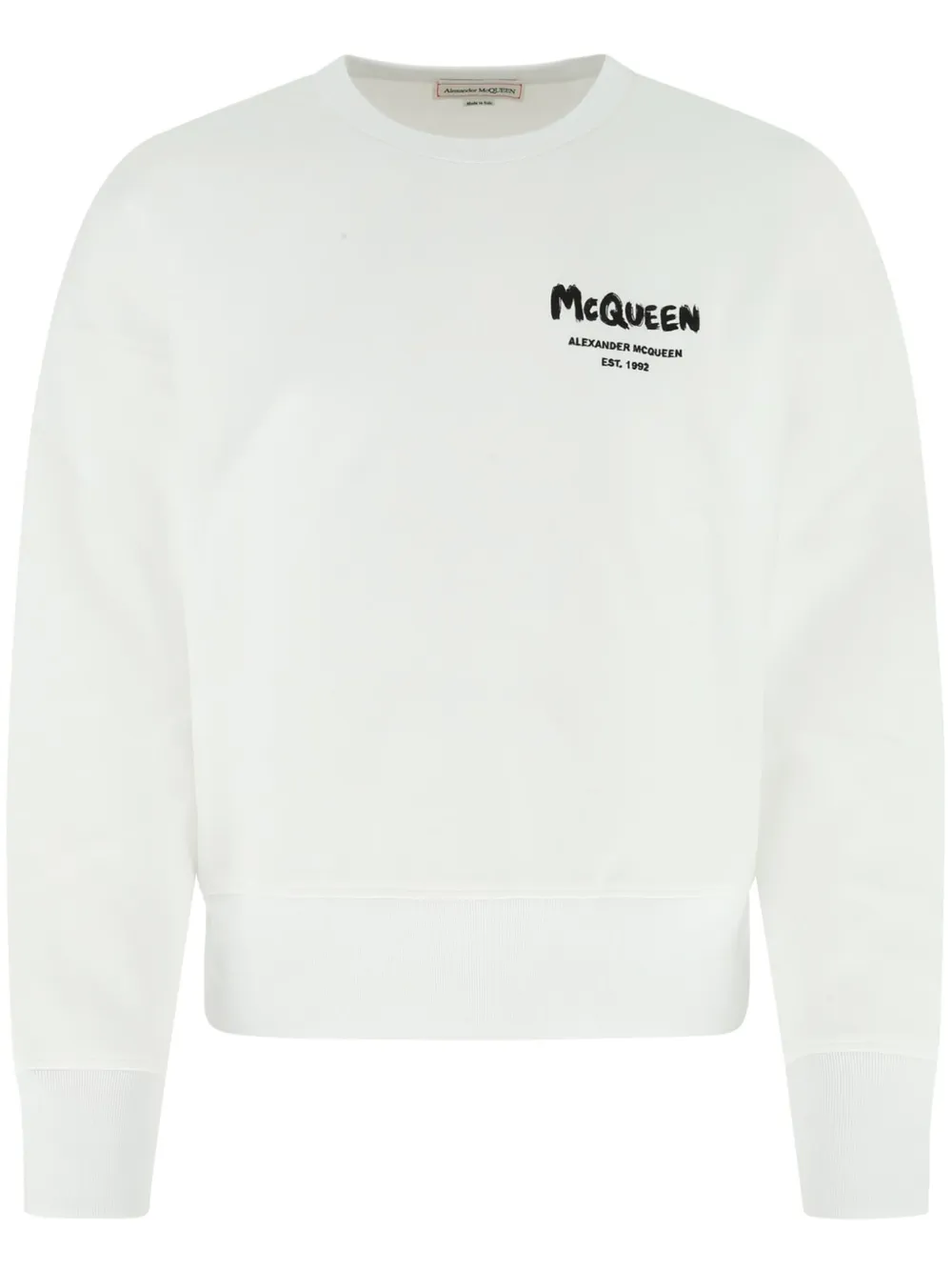 Толстовка с логотипом Alexander McQueen, белый
Толстовка с логотипом Alexander McQueen, белый