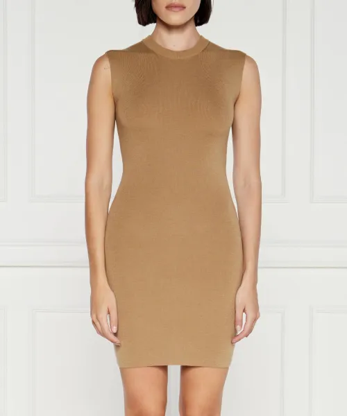 Шерстяное платье Michael Kors, бежевый
Шерстяное платье Michael Kors, бежевый