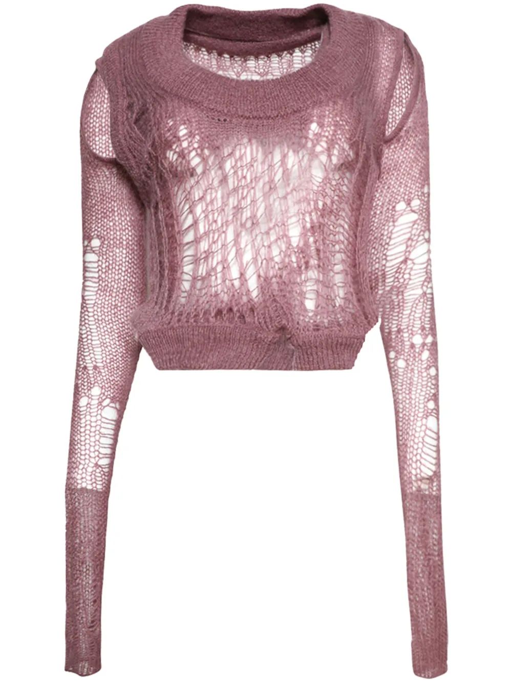 Свитер Spider Banana Rick Owens, розовый
Свитер Spider Banana Rick Owens, розовый