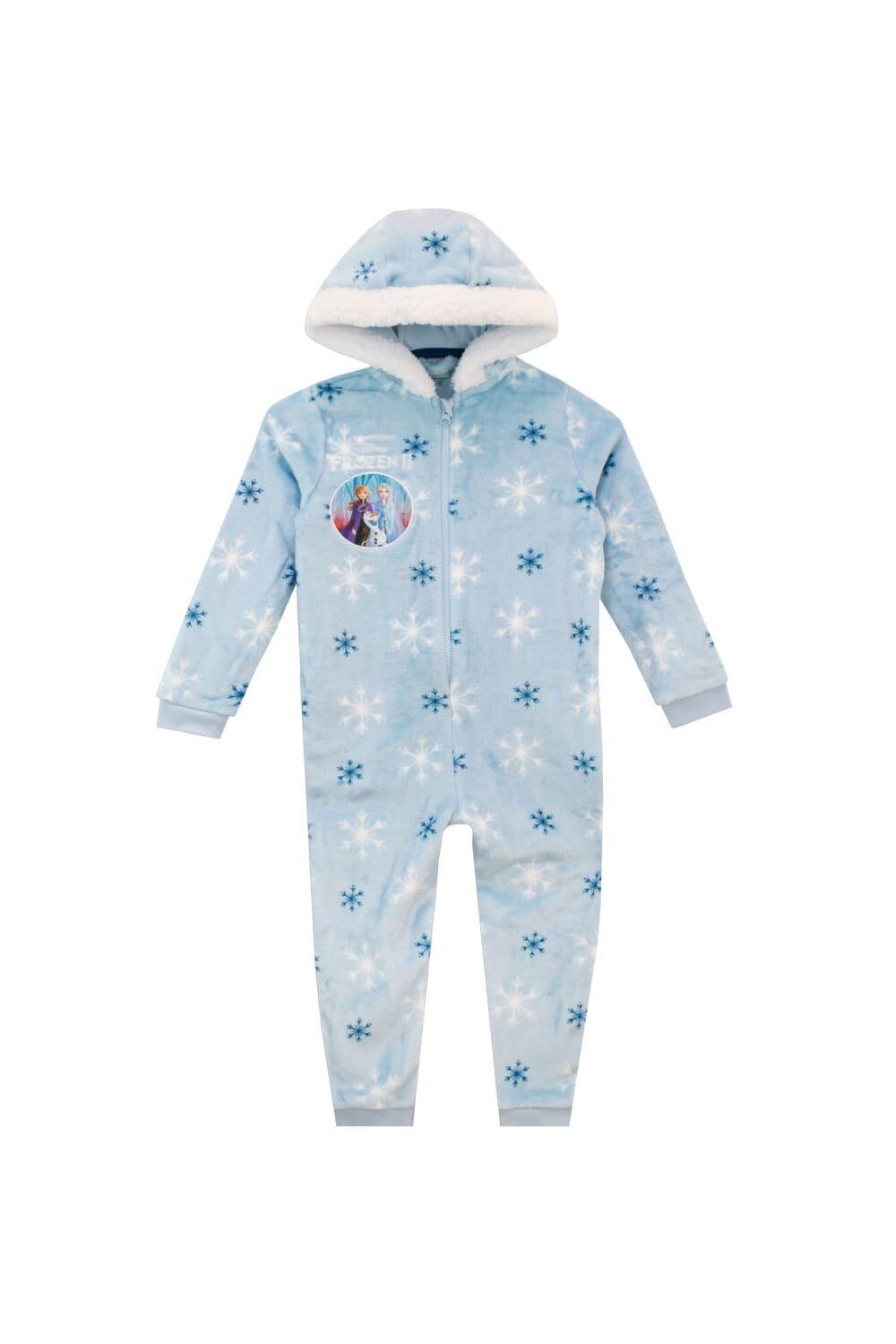 Комбинезон Frozen с флисовым капюшоном «Все в одном» Disney, синий
Комбинезон Frozen с флисовым капюшоном «Все в одном» Disney, синий