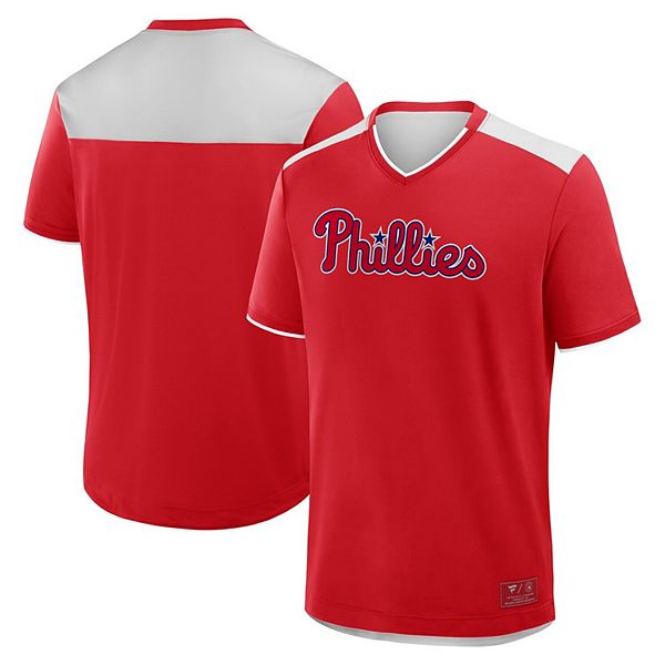 Мужская красная футболка philadelphia phillies walk off v-neck Fanatics
Мужская красная футболка philadelphia phillies walk off v-neck Fanatics