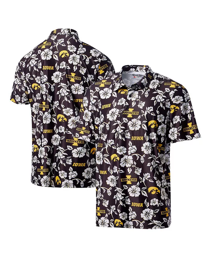 Мужская черная поло Iowa Hawkeyes для активного отдыха Reyn Spooner
Мужская черная поло Iowa Hawkeyes для активного отдыха Reyn Spooner