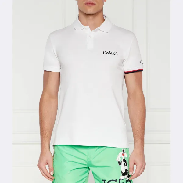 Рубашка-Поло стандартного кроя Iceberg, белый
Рубашка-Поло стандартного кроя Iceberg, белый