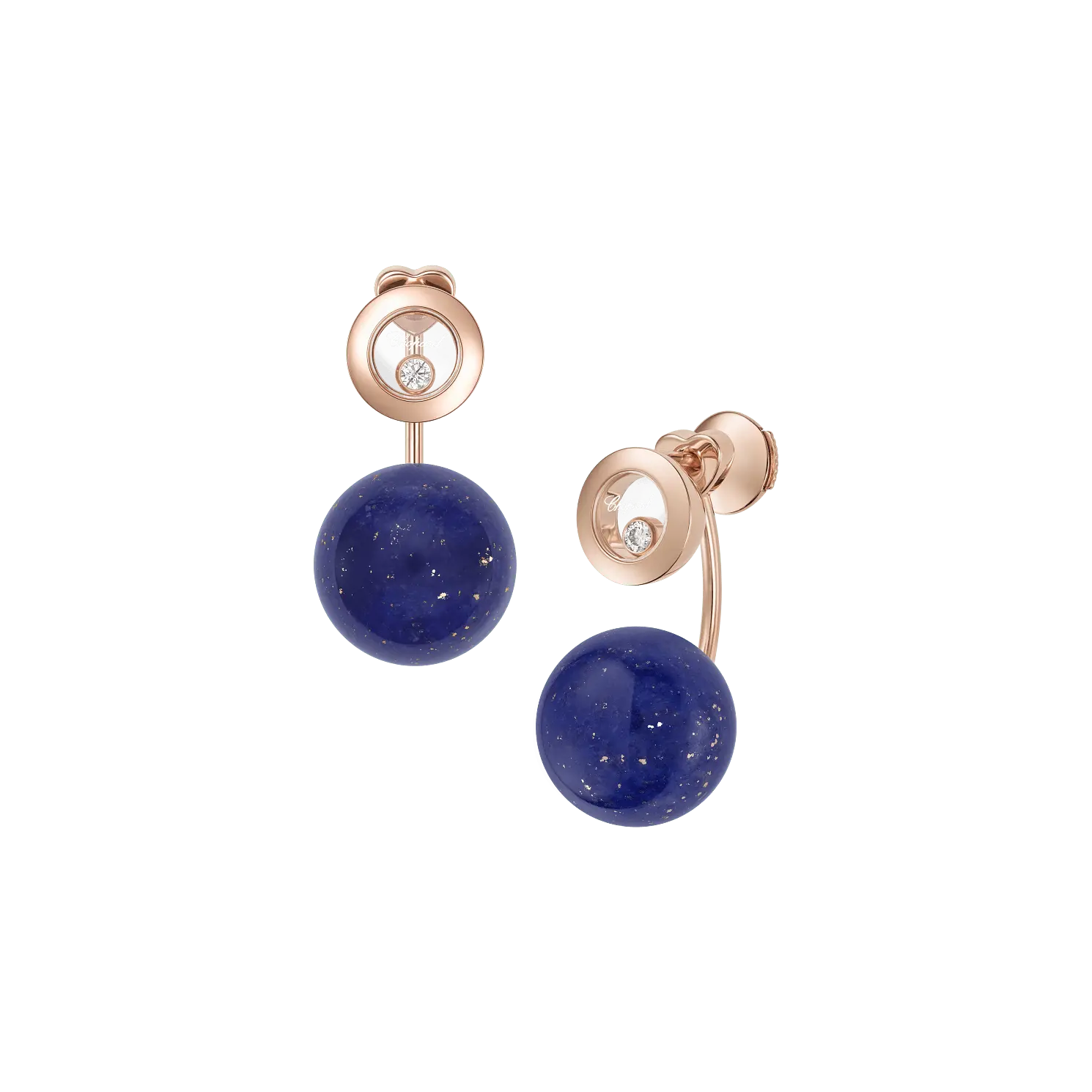 Серьги Chopard Happy Diamonds Planet - Серьги, розовое золото, бриллианты, лазурит
Серьги Chopard Happy Diamonds Planet - Серьги, розовое золото, бриллианты, лазурит