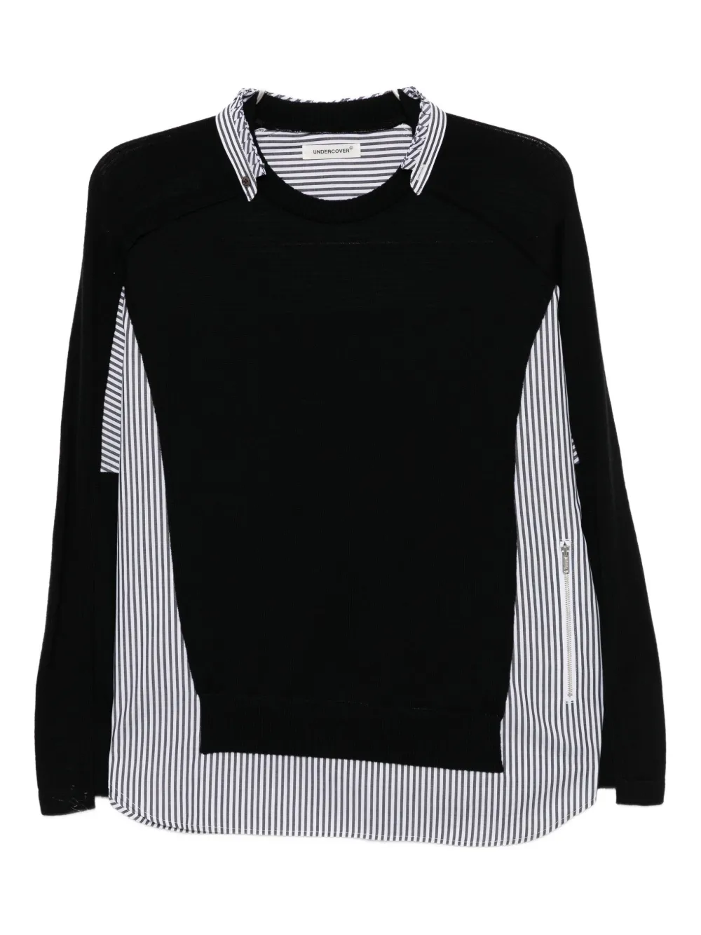 Хлопковая блузка Undercover, черный
Хлопковая блузка Undercover, черный