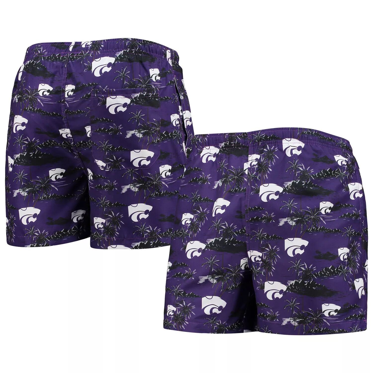 Мужские плавки FOCO Purple Kansas State Wildcats Island Palm
Мужские плавки FOCO Purple Kansas State Wildcats Island Palm
