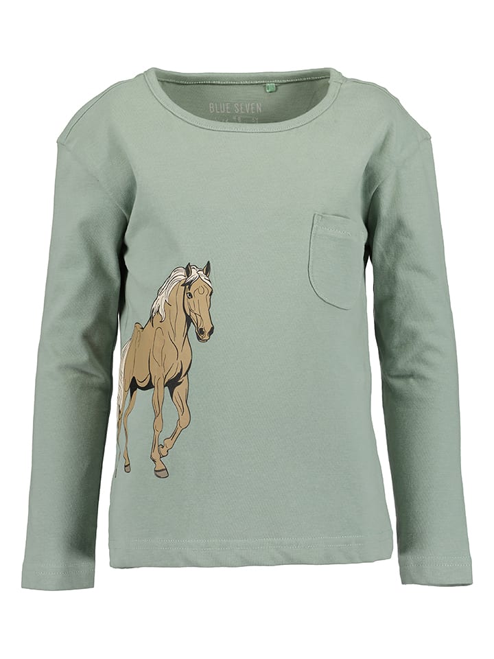 Blue Seven Футболка с длинными рукавами зеленого цвета
Blue Seven Футболка с длинными рукавами зеленого цвета